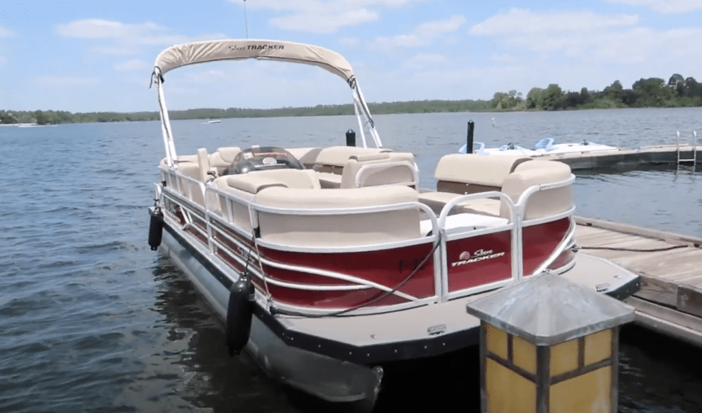 An Example of a Disney World "Yacht" Pontoon Boat [Source: Magical Meg]