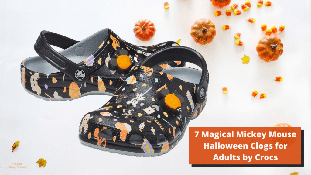 mickey mouse halloween clogs for adults by crocs