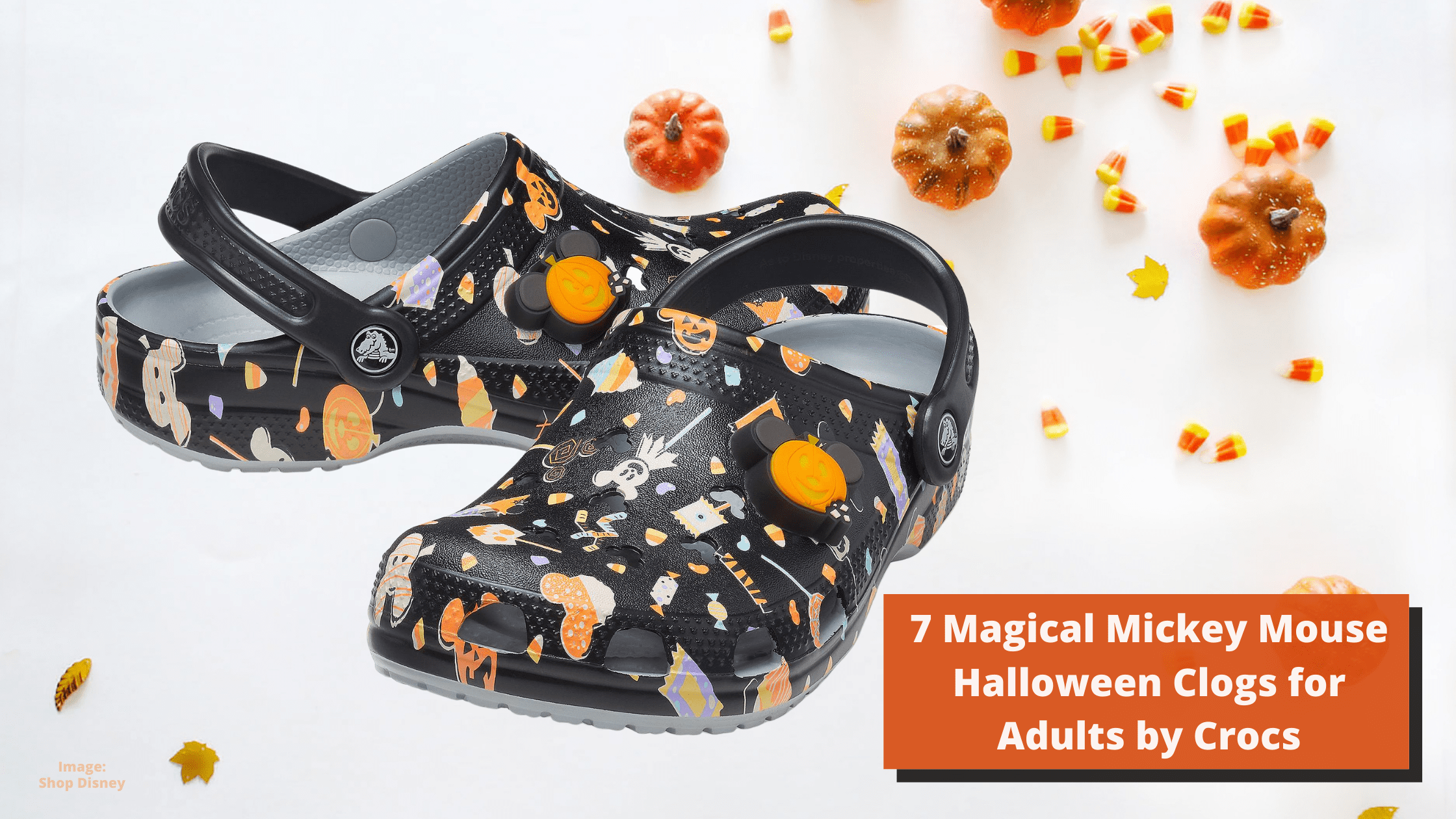 mickey mouse halloween clogs