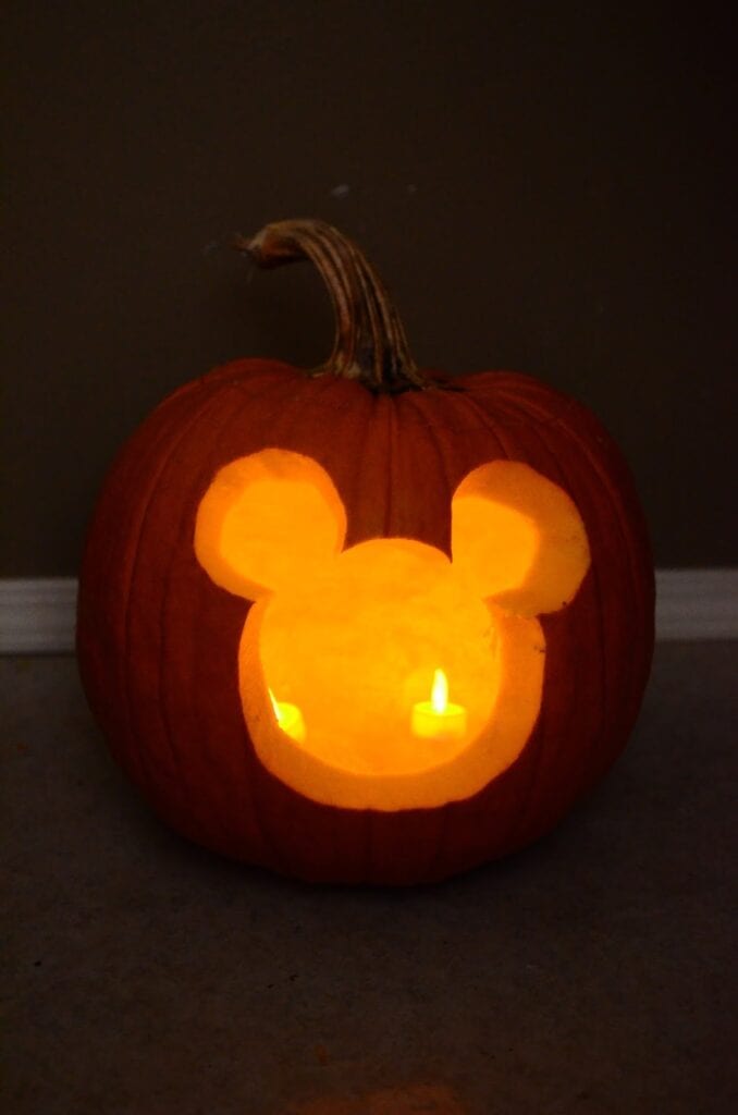 How To Carve Mickey Mouse Halloween Pumpkins Step By Step