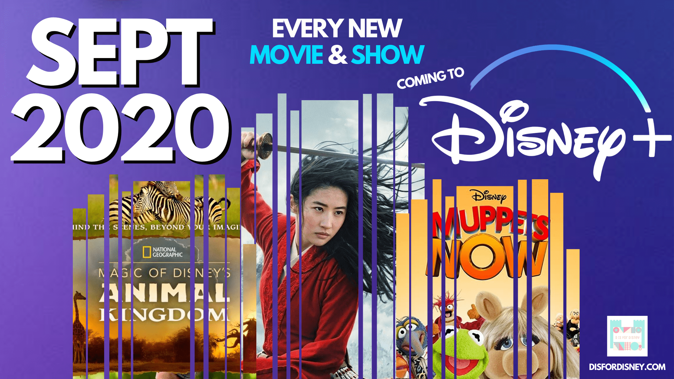 Disney Plus September 2020