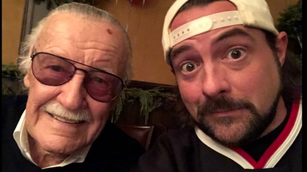 Captain Marvel Kevin Smith Reference with Stan Lee [Source: Heroic Hollywood]