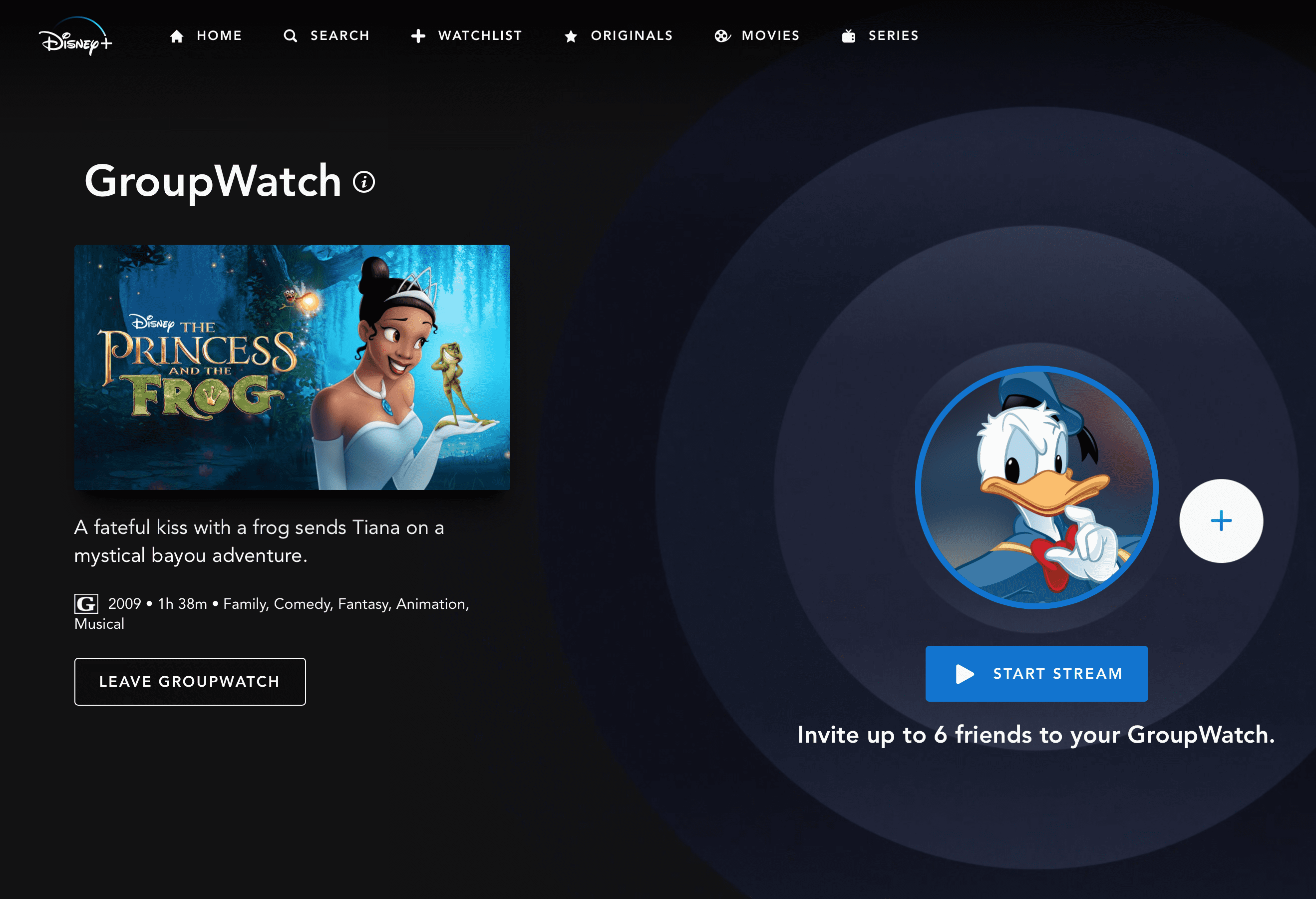 Disney+ Group Watch