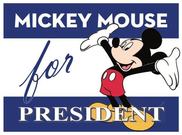 How Many People Vote for Mickey Mouse for President? Here's ...