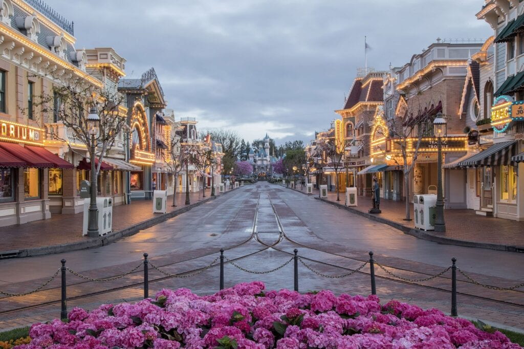 Disneyland Without Guests [Source: Disneyland]