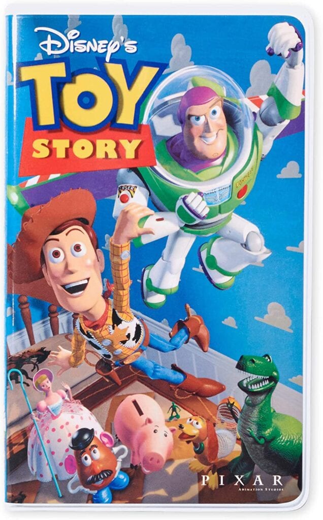 Toy Story Pixar Disney VHS Notebook Journals