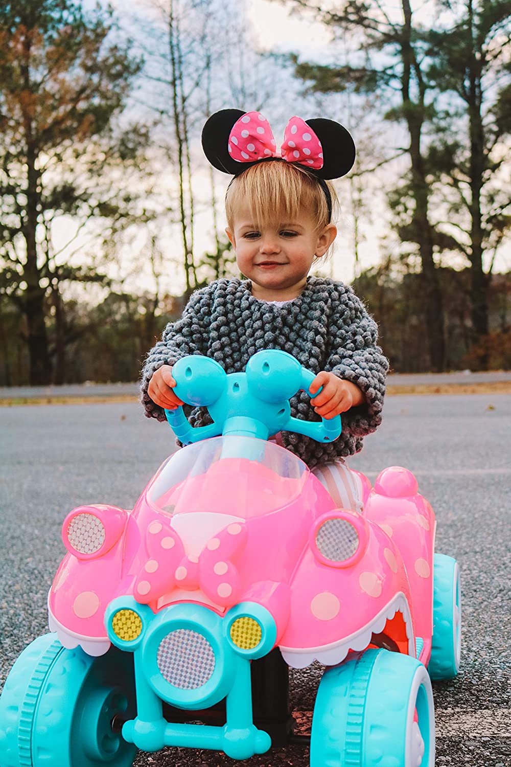 minnie mouse ride on four wheeler