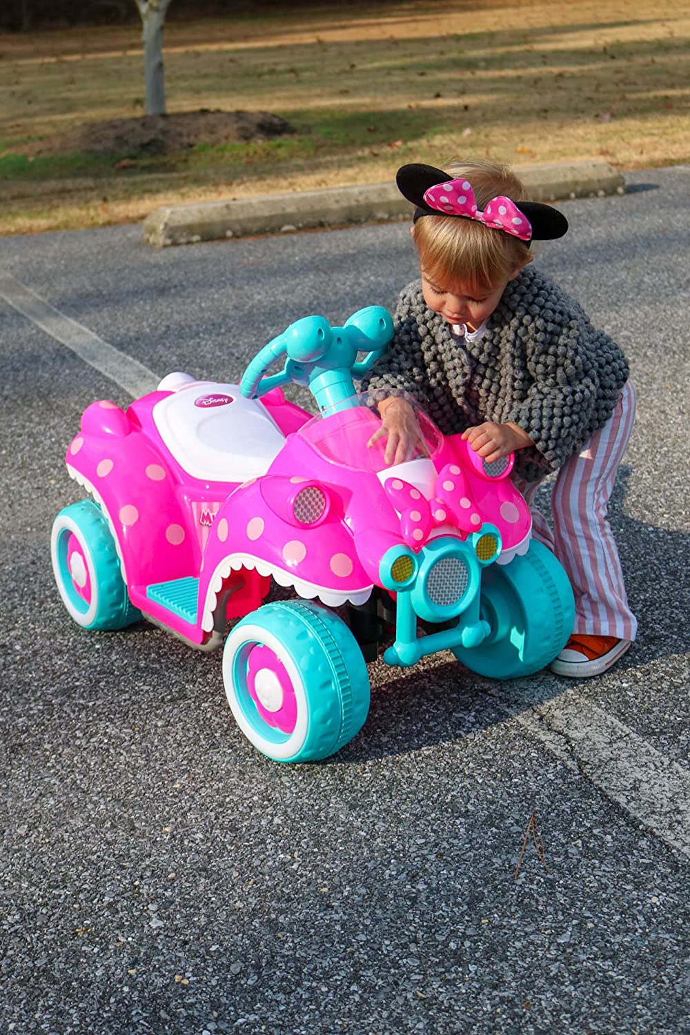 minnie mouse ride on four wheeler