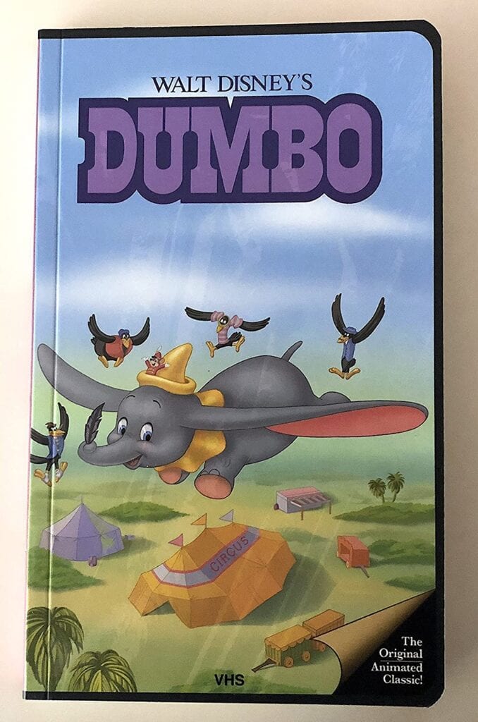 Dumbo Disney's VHS Notebook Journals