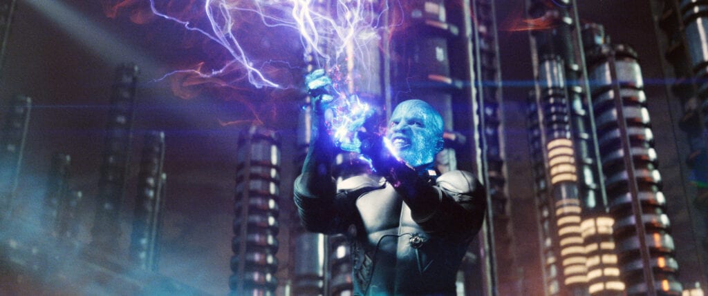 Jamie Foxx Electro Returns in Spider-Man 3 [Source: Columbia Pictures / Everett Collection]