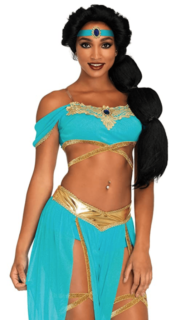 Disney's "Aladdin" Jasmine Halloween Costume for Women [Source: Amazon]