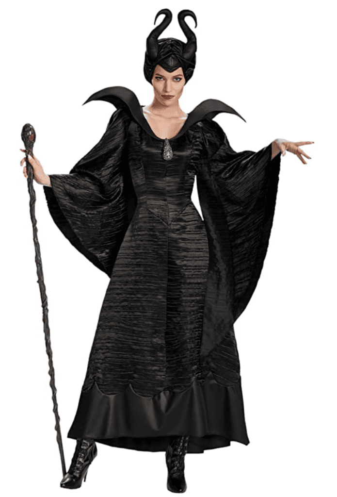 Sleeping Beauty Maleficent Halloween Costume [Source: Amazon]