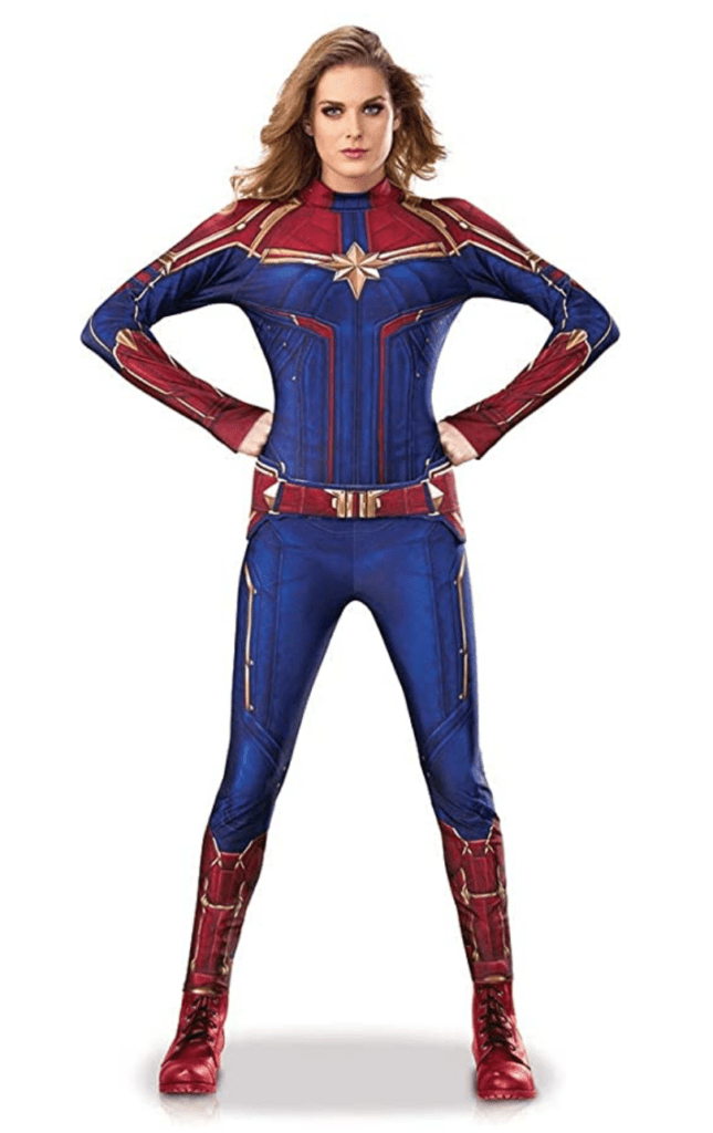 Captain Marvel Costume for Women [Source: Amazon]