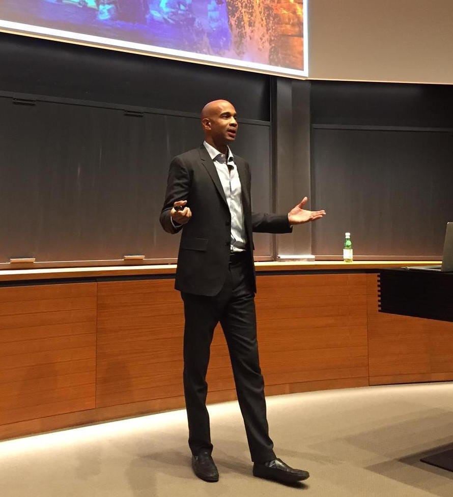 Kareem Daniel at the Yale School of Management [Source: Yale SOM]