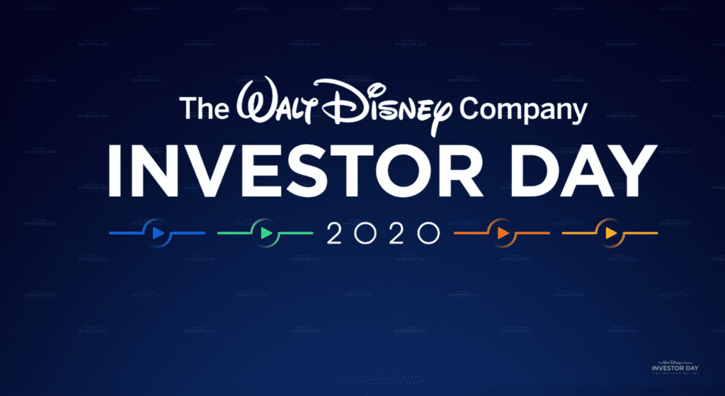 The Walt Disney Company Investor Day 2020 [Source: Disney]