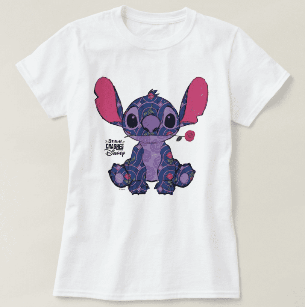 Stitch Crashes Disney's Beauty and the Beast T-shirt [Source: ShopDisney]