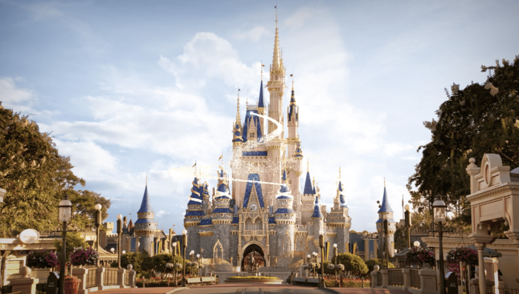 Disney World 50th Anniversary Castle [Source: Disney]