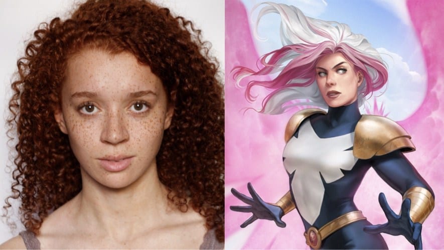 Erin Kellyman alongside Songbird, a character in Marvel Comics [Source: Full Circle Cinema]