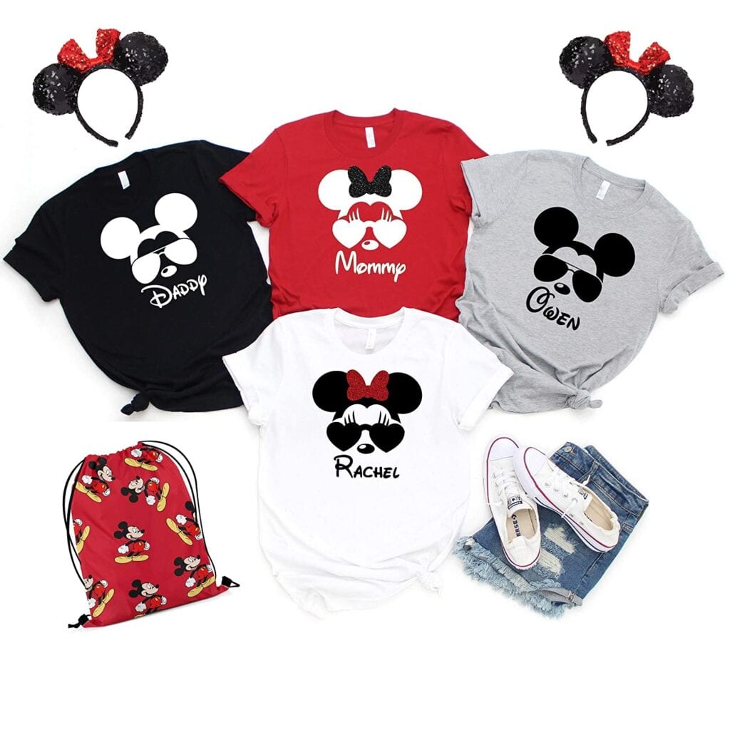 4. Cool Aviator Sunglasses Mickey/Disney Shirts