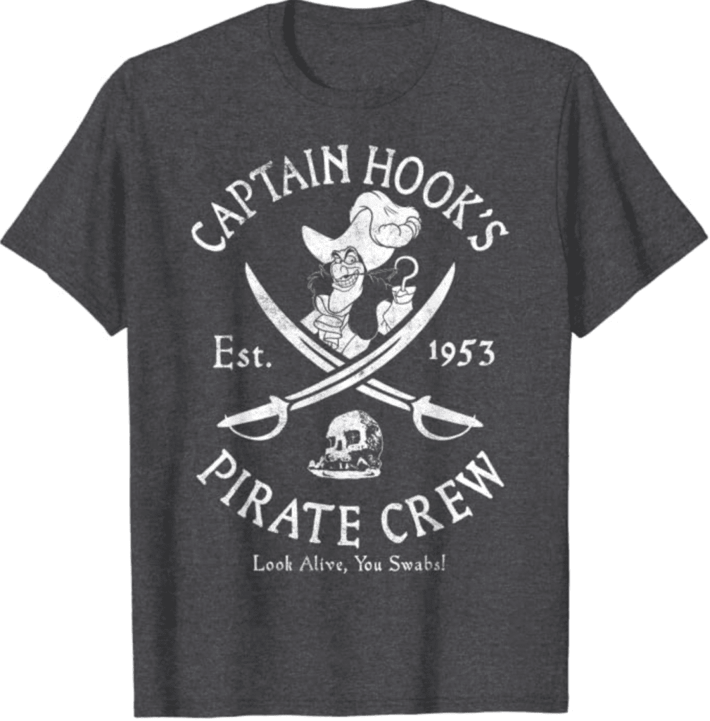 19. Captain Hook's Pirate Crew Tee