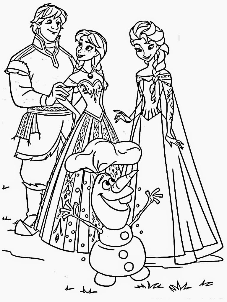 Frozen Coloring Pages Printables Frozen Coloring Pages Printables