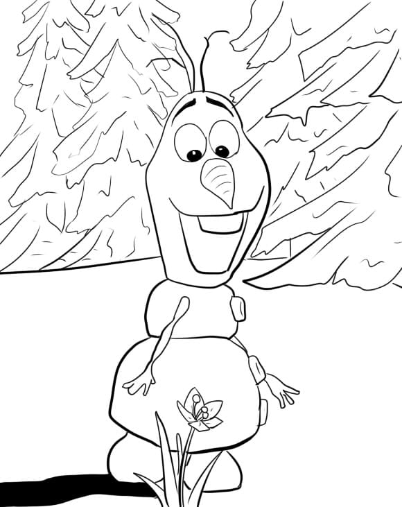 elsa and olaf coloring pages jpg