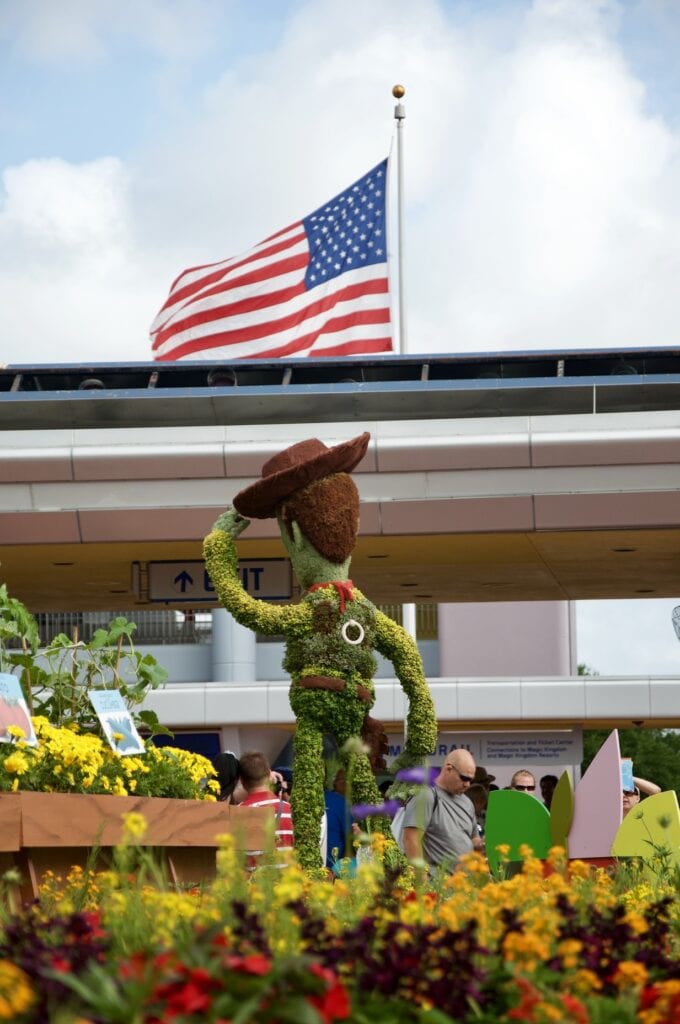 Sheriff Woody at WDW in Orlando, Florida