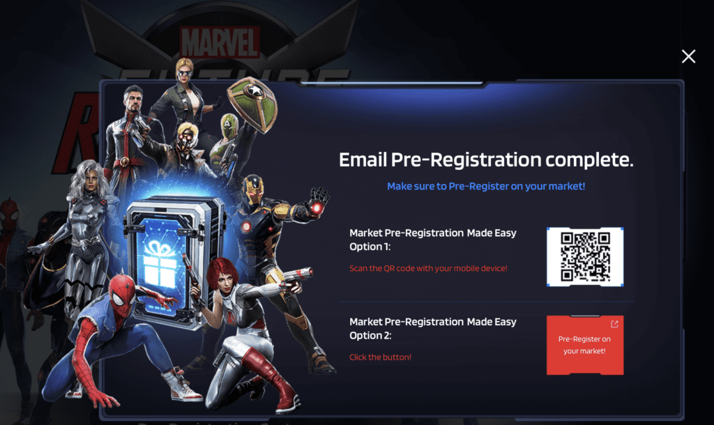 Marvel Future Revolutions Pre-Registration and Costumes [Source: Marvel and Netmarble]