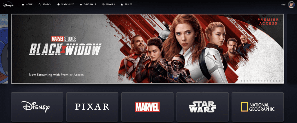 How to Order Black Widow on Disney Plus / Disney+