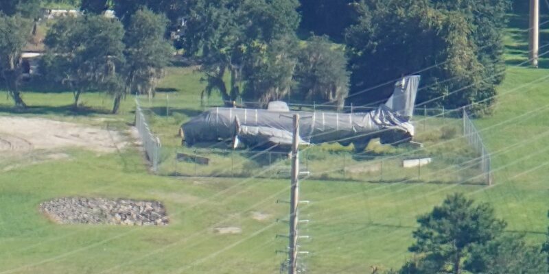 Walt Disney's Personal Plane Abandoned at Walt Disney World? [Source: bioreconstruct via Twitter]