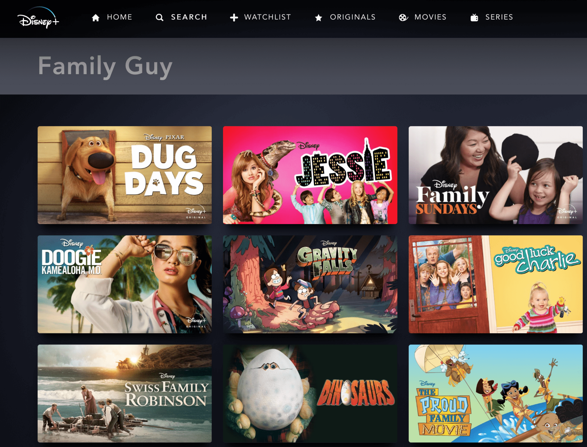 Is Family Guy on Disney Plus? Here's the Answer.