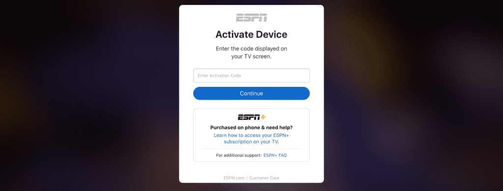 ESPN.COM/ACTIVE / DISNEY PLUS [Source: Screenshot via ESPN+]