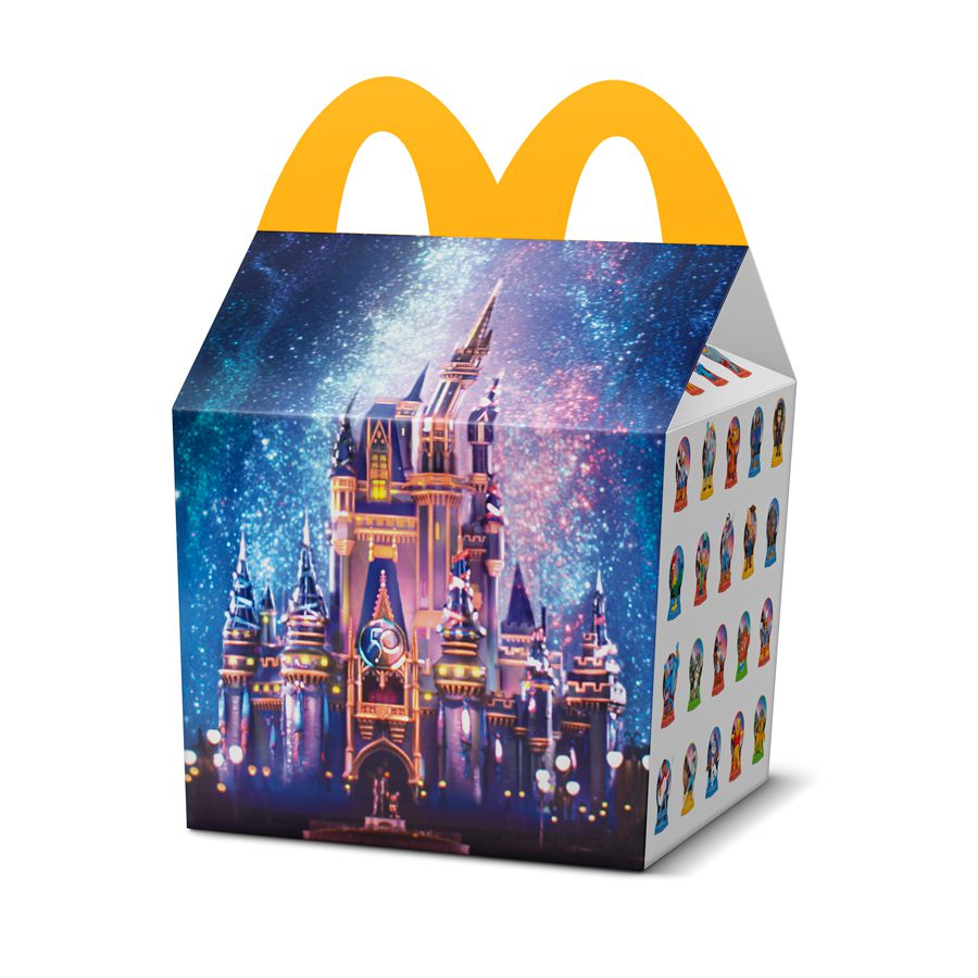 McDonald's 50th Anniversary Disney Toys Happy Meal Box Limited Edition Collector's Item [Source: Disney Parks Blog]