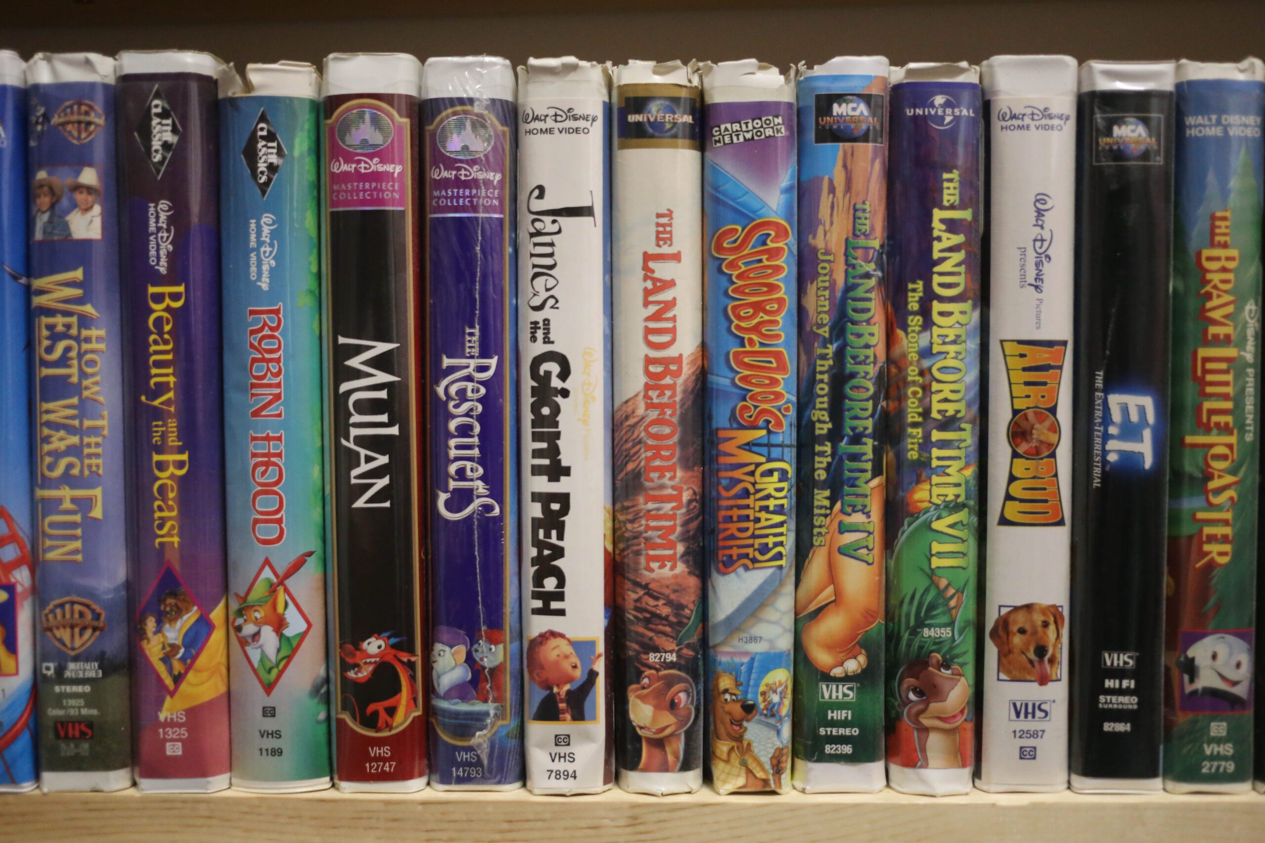 Walt Disney VHS Tapes Mufpeanutbutter
