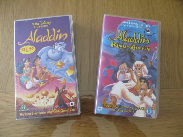 Aladdin and Aladdin King of Thieves [Source: adverts.ie]