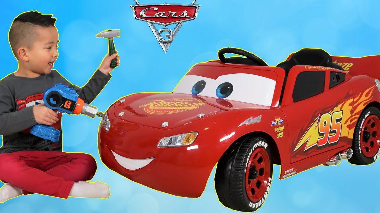 lightning mcqueen powered ride on